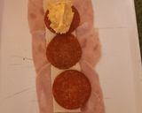 Sonkatekercs zöldség ágyon recept fázis 3 fotója