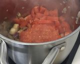 Foto del paso 4 de la receta Macarrones con berenjena y tomate natural con queso