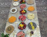 عکس مرحله 1 از دستور سفره ساده شب یلدا😍