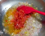 A picture of step 3 of Vadi Subzi.
