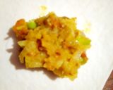 ওপেন চিজি সমোসা(open cheesy samosa recipe in Bengali) রেসিপি ধাপ - 3 ছবি