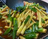 DOC豆瓣辣炒箭筍的食譜步驟3照片
