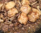 Foto langkah ke 4 dari resep Tahu jamur daging cincang.
