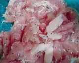รูปขั้นตอนการทำที่ 2 ของ หมูนุ่มแดดเดียวทอด สูตรคีโตโดยหม้อทอดไร้น้ำมัน