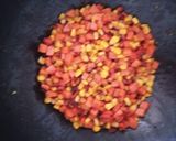 Foto del paso 3 de la receta: Pechugas de pollo con salsa de soja, miel y vinagre de arroz sobre zanahorias y maíz al wok
