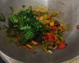 A picture of step 2 of Mix veg pulao.