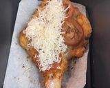 Foto del paso 6 de la receta: Milanesas tipo caprese con parmesano y ensalada de aguacate