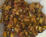 A picture of step 1 of Cooked yam with Egg sauce.