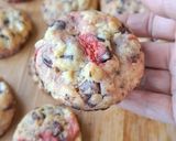 Une image de l'étape 3 de Cookies pépites de chocolat fraise 🍓 🍪 🍫.