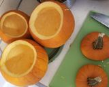 A picture of step 5 of Stuffed pumpkin.