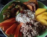 Foto del paso 8 de la receta: Mi bowl de Arroz con vegetales y atún... 🍱🥗🥙🍚🥫🍱