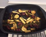 A picture of step 3 of Roasted parsnips,beetroot and rosemary.