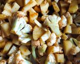 आलू गोभी की सब्जी(gobhi aloo ki sabzi recipe in hindi) रेसिपी चरण 2 फोटो
