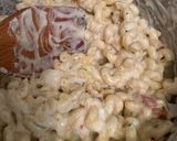 A picture of step 4 of Lobster Mac and Cheese.