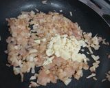 A picture of step 2 of Buffalo chicken dip.