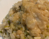 Foto del paso 4 de la receta: Arroz con kokotxas de bacalao en salsa de puerro