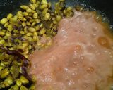 A picture of step 6 of White beans with kolmi saag bhaji.