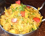 कोबी ची भाजी (kobichi bhaji recipe in marathi) रेसिपी स्टेप 4 फोटो 