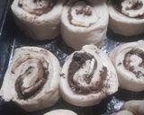 Foto del paso 3 de la receta: Rollos de Canela, chocolate y banana