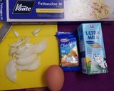 Foto langkah ke 1 dari resep Spaghetti Alfredo Creamy #MasakTanpaMicin.