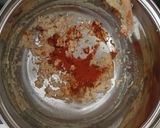 Piros zöldségleves tejjel recept fázis 2 fotója