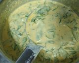 A picture of step 5 of Drumstick leaves chilla.