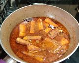 A picture of step 11 of Awadhi paneer.