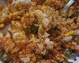 A picture of step 8 of Red Sauce Chicken.
