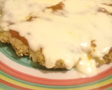 Foto del paso 3 de la receta: Pizza de avena, sin horno y con solo 3 ingredientes!