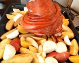 Egészben sült csülök recept fázis 1 fotója