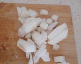 Foto del paso 1 de la receta: Sangre encebollada y tomate