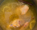 Foto del paso 3 de la receta: Seffa Medfouna (fideos enterrados con pollo)