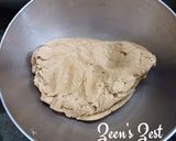 A picture of step 1 of Water Chestnut and Wheat flour Rotis.