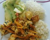 Foto del paso 2 de la receta: Tofu con verduras rehogadas