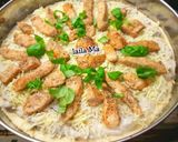 صورة لخطوة 9 من وصفة بيتزا ألفريدو الايطالية 🍕🧀🍗