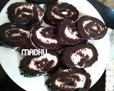 Chocolate Cream Roll recipe step 2 photo