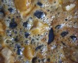 A picture of step 2 of Mixed nuts chikki.