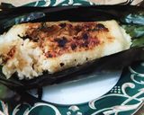 Foto langkah ke 14 dari resep Nasi bakar ikan Tuna Asap.
