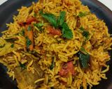 टोमॅटो राईस (Tomato rice recipe in marathi) रेसिपी स्टेप 4 फोटो 
