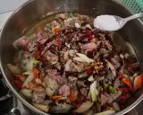 Foto langkah ke 6 dari resep Tumis Daging Sapi Kecap + Saus Tiram.