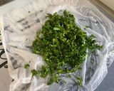 Une image de l'étape 19 de Tagliatelles à la viande séchée, girolles et crème de courgettes.