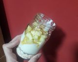 Foto del paso 1 de la receta: Avena trasnochada...alta en proteínas!🍶🍎