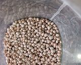 A picture of step 1 of Whole Toor rasavali sabji.