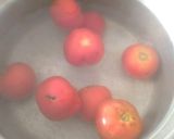 Foto del paso 1 de la receta: Mermelada de tomate... Fácil y rápida