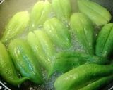 Foto del paso 1 de la receta: Pepinos rellenos
