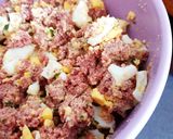 Une image de l'étape 4 de Salade de Corned de beef froide.