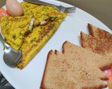 સ્ટફડ ઓમલેટ(Stuffed Omlette Recipe In Gujarati) રેસીપી સ્ટેપ5ફોટો