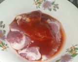 รูปขั้นตอนการทำที่ 1 ของ หมูหมักซอสโคชู คีโต
