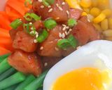 Foto langkah ke 5 dari resep Poke bowl.