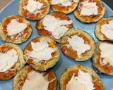 Foto del paso 7 de la receta: Mini pizzas de berenjena